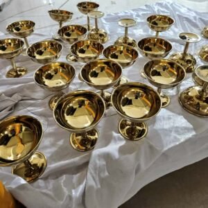 PVD Coated Round Ice cream cups